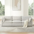 thumbnail image 1 of CHITA Sectional Couches Modular Sofa for Living Room, 3PC in Light Gray, 1 of 7
