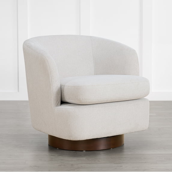 CHITA Swivel Accent Chair Armchair for Living Room,Cream