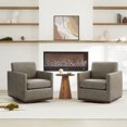 CHITA Swivel Accent Chairs for Living Room, Comfortable Arm Chairs for