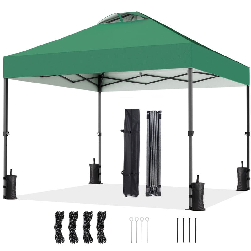 MY CAMP パップテント CHITOOMA 10 x 10ft Pop up Canopy Tent, Instant Outdoor