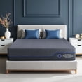 thumbnail image 1 of CHITOOMA 14" Queen Memory Foam Mattress, Gel-Infused Triple-Layer Bed with Graphene Fabric Cover, Medium-Firm Plus Support, Pressure Relief & Motion Isolation, Mattress in a Box, 1 of 9