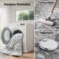 thumbnail image 1 of CHITOOMA 3'x5' Area Rugs for Living Room, Washable Rugs Vintage Soft Living Room Rug for Bedroom Dining Room Dorm Office with Non-Slip Backing, Stain Resistant Non-Shed Carpet, 1 of 1