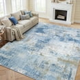 thumbnail image 1 of CHITOOMA 5'x7' Area Rugs for Living Room, Machine Washable Abstract Distressed Rugs Indoor Neutral Carpet Rugs for Bedroom Dining Room Office with Non-Slip Backing, Stain Resistant Non-Shed, 1 of 11