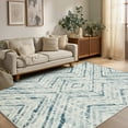 thumbnail image 1 of CHITOOMA 5'x7' Area Rugs for Living Room, Washable Boho Moroccan Rug Soft Vintage Distressed Geometric Tribal Area Rug for Bedroom Dining Room Office with Non-Slip Backing, Stain Resistant Non-Shed, 1 of 9