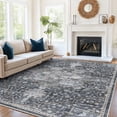 thumbnail image 1 of CHITOOMA 8'x10' Area Rugs for Living Room, Machine Washable Rugs Vintage Area Rug for Bedroom Dining Room Dorm Office with Non-Slip Backing, Stain Resistant Non-Shed Carpet, 1 of 10