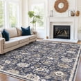 thumbnail image 1 of CHITOOMA 8'x10' Area Rugs for Living Room, Machine Washable Rugs Vintage Area Rug for Bedroom Dining Room Dorm Office with Non-Slip Backing, Stain Resistant Non-Shed Carpet, 1 of 10