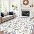 thumbnail image 1 of CHITOOMA 8'x10' Area Rugs for Living Room, Machine Washable Rugs Vintage Area Rug for Bedroom Dining Room Dorm Office with Non-Slip Backing, Stain Resistant Non-Shed Carpet, 1 of 10