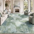 thumbnail image 1 of CHITOOMA 8'x10' Area Rugs for Living Room, Machine Washable Abstract Distressed Rugs Indoor Neutral Carpet Rugs for Bedroom Dining Room Office with Non-Slip Backing, Stain Resistant, Green, 1 of 10