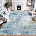 thumbnail image 1 of CHITOOMA 8'x10' Area Rugs for Living Room, Machine Washable Abstract Distressed Rugs Indoor Neutral Carpet Rugs for Bedroom Dining Room Office with Non-Slip Backing, Stain Resistant Non-Shed, 1 of 9