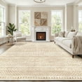 thumbnail image 1 of CHITOOMA 9'x12' Area Rugs for Living Room, Washable Rugs Boho Soft Geometric Bohemian Carpet Indoor Rug for Bedroom Dining Room Office Nonslip Foldable Rug, 1 of 11