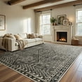 thumbnail image 1 of CHITOOMA 9'x12' Area Rugs for Living Room, Washable Boho Moroccan Rug Soft Vintage Distressed Geometric Tribal Area Rug for Bedroom Dining Room Office with Non-Slip Backing, Stain Resistant Non-Shed, 1 of 9