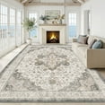 thumbnail image 1 of CHITOOMA 9'x12' Area Rugs for Living Room, Soft Vintage Rugs for Bedroom Office Machine Washable Rugs for Dining Room Distressed Non-Slip Carpet, 1 of 8