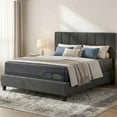 thumbnail image 1 of CHITOOMA Bedroom Set with Adjustable Upholstered Headboard Full Bed Frame and 10'' Full Memory Foam Mattress, Gel-Infused Triple-Layer Bed with Graphene Fabric Cover, Medium-Firm Plus Support, 1 of 13