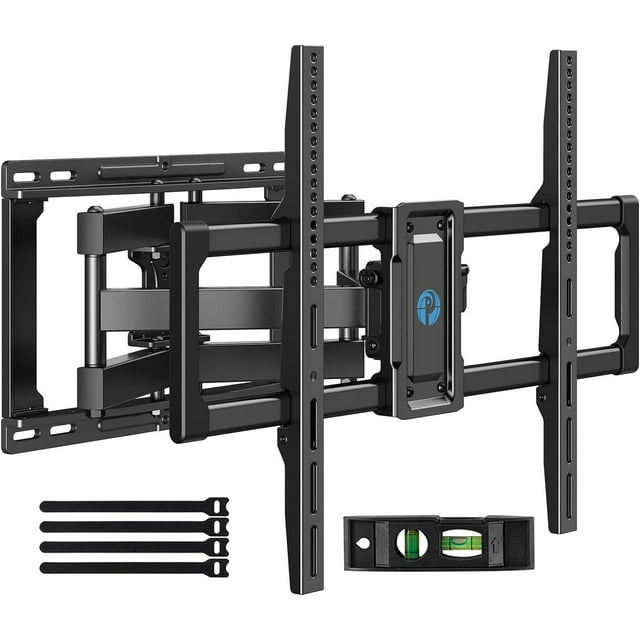 CHITOOMA Full Motion TV Wall Mount Bracket for 40 to 82 inch Flat or Curved TVs , Holds up to 110  lbs