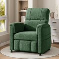 thumbnail image 1 of CHITOOMA Power Recliner Chair for Adults, Electric Recliner with Adjustable Backrest & Footrest, Remote Control, Chenille Fabric, High Back, Thick Cushion for Living Room,Bedroom,Home Theater,Green, 1 of 7