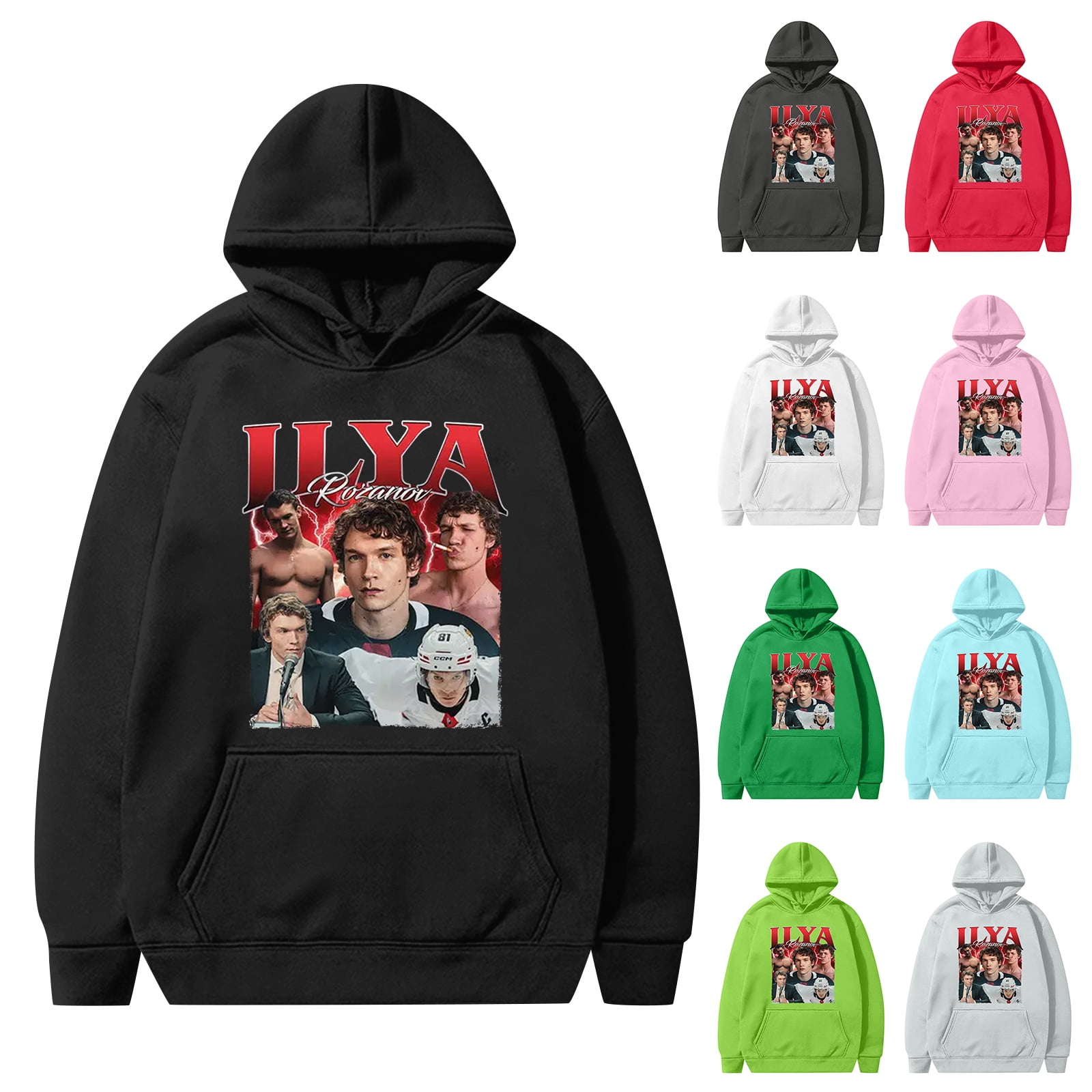 CHIUNL Heated Rivalry Printed Hooded Sweatshirt, Fashionable Outfits ...