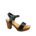 thumbnail image 1 of CHIVAS Women Fashion Mid Heel Single Band Sandal with Ankle Strap and Stud Shoes, 1 of 2