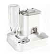 thumbnail image 1 of CHJK Automatic Dog Cat Feeder and Water Dispenser Combo, 1.2L Large Capacity Pet Food and Water Station with Integrated Bowl for Multiple Pets (Gray), 1 of 6