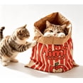 thumbnail image 1 of CHJK Crinkle Cat Sack, 26 x 20 Inch Large Foldable Cat Play Bag, Interactive Kraft Paper Hideaway & Tunnel Toy for Cat Pet, Cute Room Decor， C, 1 of 8