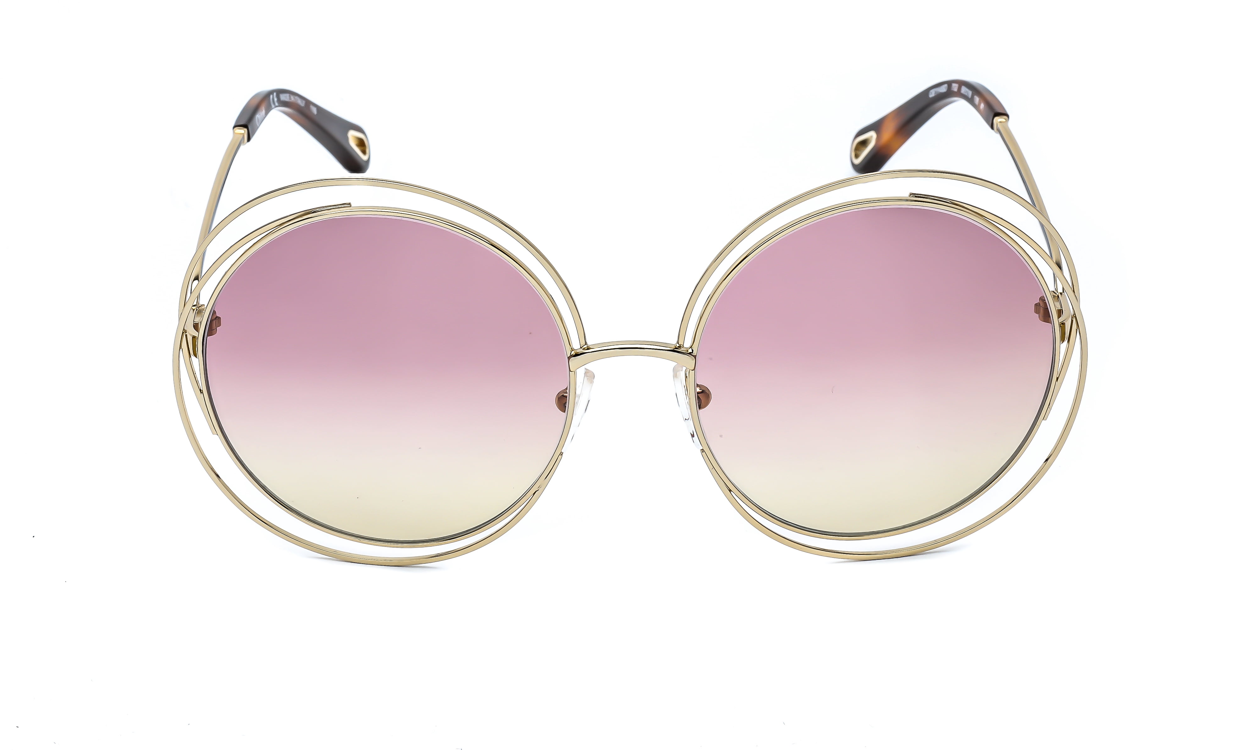 Authentic Cholé Round 58mm Sunglasses Chloé Elys Acetate 58MM Round Sunglasses | Saks Fifth Avenue main image 4