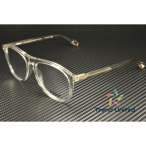 CHLOE CH0010O 001 Pilot Beige Transparent Demo Lens 54 mm Women's Eyeglasses