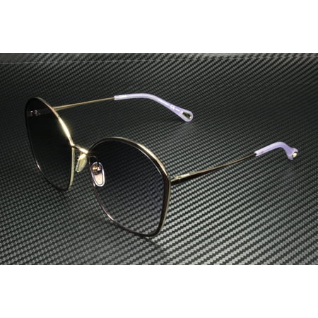 CHLOE CH0015S 003 Rectangular Squared Burgundy Violet 61 mm Women's Sunglasses