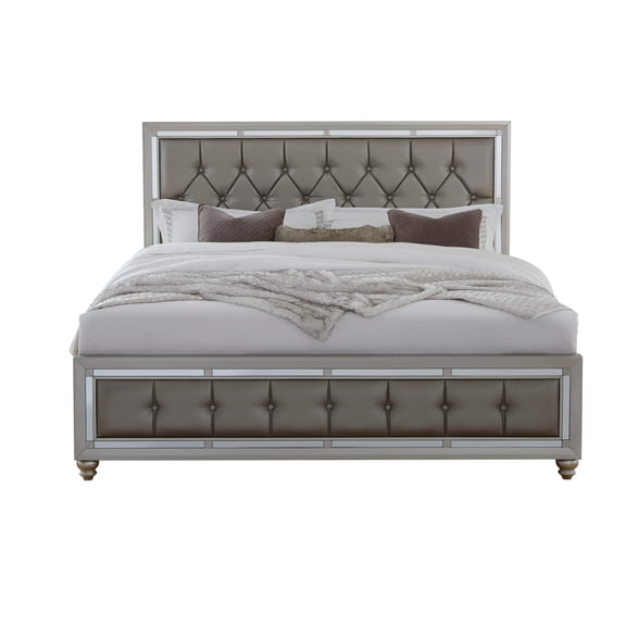 CHLOE GEMSTONE SILVER FULL BED