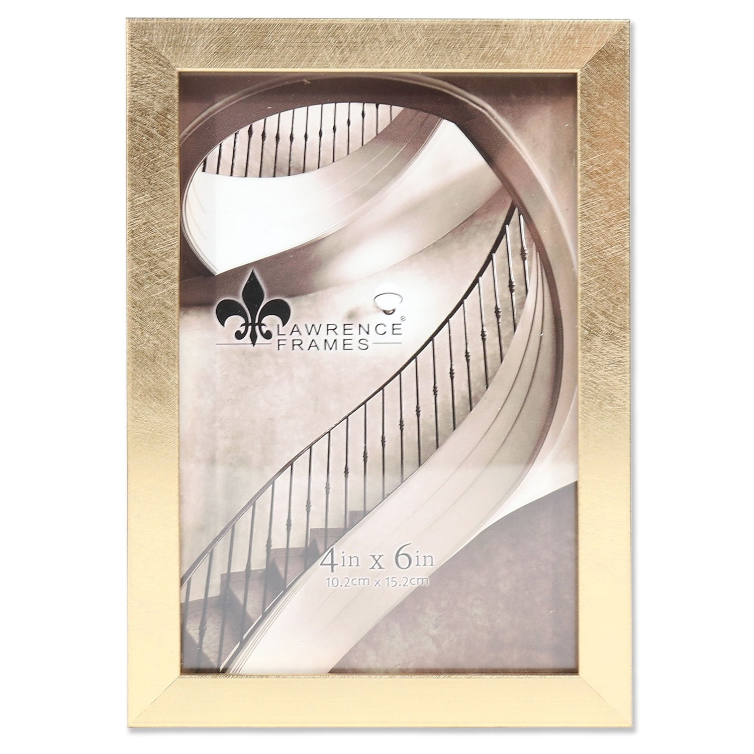 Chloe Gold 4x6 Polystyrene Tabletop and Wall Frame