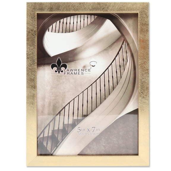 CHLOE Gold Contemporary by Lawrence Frames - 5x7