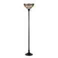 thumbnail image 1 of CHLOE Grenville 1 Light Victorian Torchiere Floor Lamp 14" Shade, 1 of 2