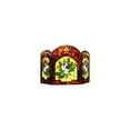thumbnail image 1 of CHLOE Iggy Tiffany-glass Floral Design 3pcs Folding Fireplace Screen 42" Wide, 1 of 2