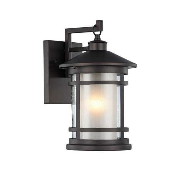 CHLOE Lighting ADESSO Transitional 1 Light Rubbed Bronze Outdoor Wall Sconce 14" Height
