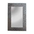 thumbnail image 1 of CHLOE's Reflection Contemporary-Style Rectangle Antique Silver Finish 36", 1 of 4