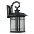 thumbnail image 1 of CHLOE Lighting FRANKLIN Transitional LED Textured Black Outdoor Wall Sconce 17" Height, 1 of 2