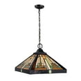 thumbnail image 1 of CHLOE Lighting Innes Tiffany-Style 1-Light Mission Ceiling Pendant 12" Shade, 1 of 8
