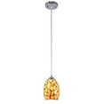 thumbnail image 1 of CHLOE Lighting KAI Mosaic 1 Light Ceiling Mini Pendant 5" Shade, 1 of 3