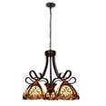thumbnail image 1 of CHLOE Lighting Victorian-Style 5-Light Antique Dark Bronze Finish Large Chandelier 25" Wide, 1 of 8