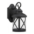 thumbnail image 1 of CHLOE Lighting MILANIA ADORA Transitional 1 Light Black Outdoor Wall Sconce 16" Height, 1 of 2
