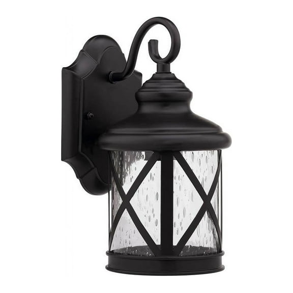 CHLOE Lighting MILANIA ADORA Transitional 1 Light Rubbed Bronze Outdoor Wall Sconce 16" Height