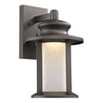 thumbnail image 1 of CHLOE Lighting OWEN Transitional LED Rubbed Bronze Outdoor Wall Sconce 14" Tall, 1 of 5