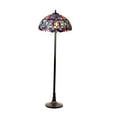 thumbnail image 1 of CHLOE Lighting PRISCILLA Tiffany-style 2 Light Victorian Floor Lamp 18" Shade, 1 of 3