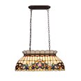 thumbnail image 1 of CHLOE Lighting SERENITY Victorian-Style 3-Light Dark Bronze Finish Island Pendant 28" Wide, 1 of 8