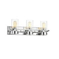 thumbnail image 1 of CHLOE Raelyn Contemporary 3 Light Chrome Bath Vanity Fixture 22" Width, 1 of 9