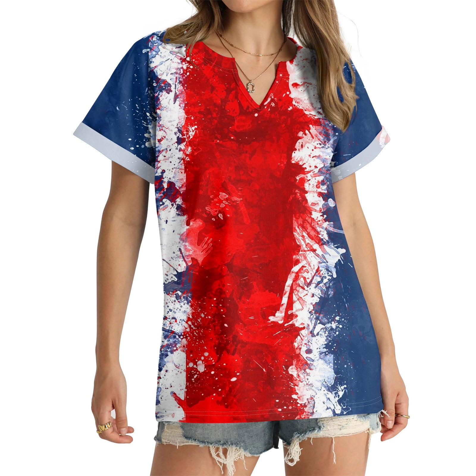 fourth of july t shirts for women
