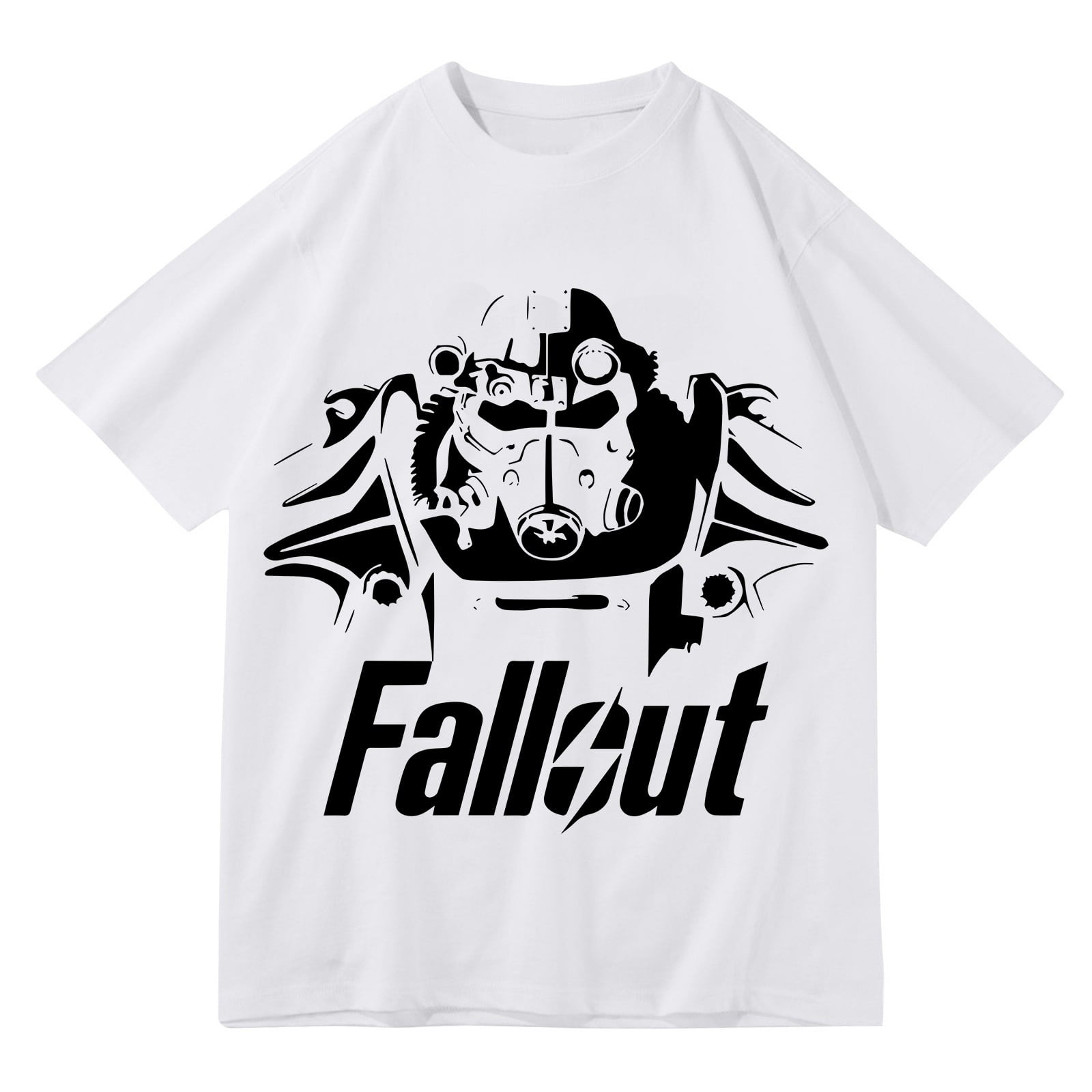 CHMORA Fallout Series Shirt, Fallout Merch Round Neck Short Sleeve ...