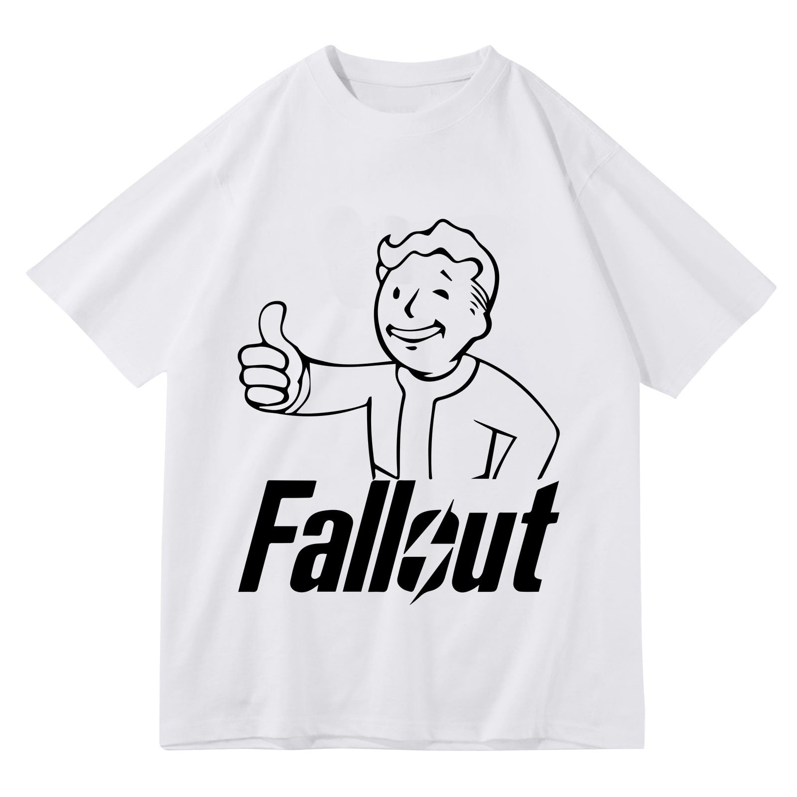 CHMORA Fallout Shirt, Fallout Merchandise Round Neck Short Sleeve ...