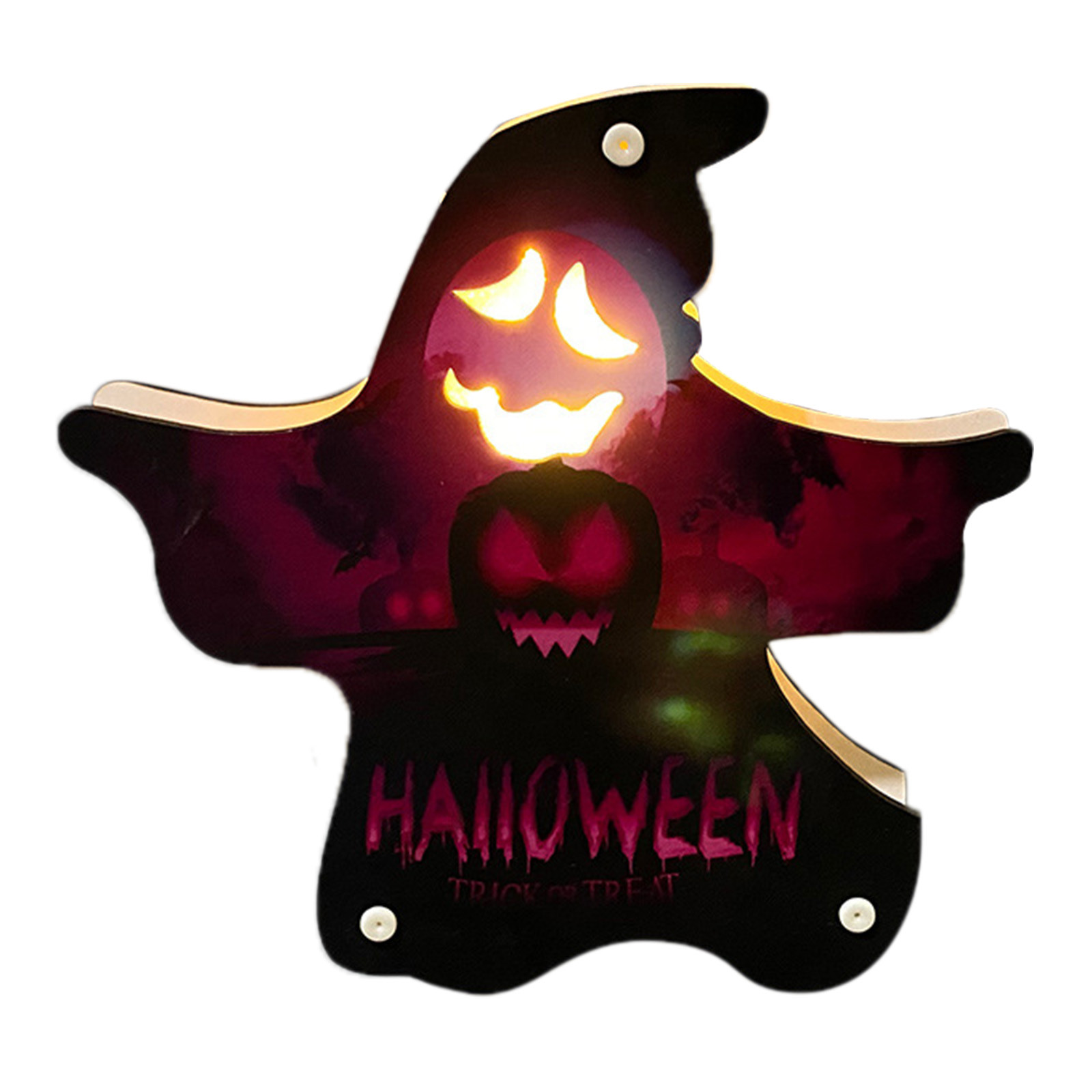 CHMORA Halloween Ghost Lamp Trick Horror Ghost Ornament Decoration for