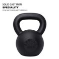 CHNGQN 45LBS Solid Cast Iron Kettlebells Ideal for Strength Training
