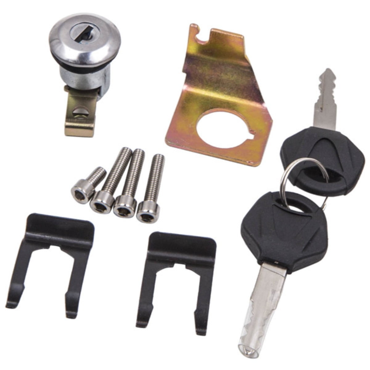 CHNGQN Ignition Switch Seat Gas Cap Lock Key Set For Yamaha YZF R1 R6