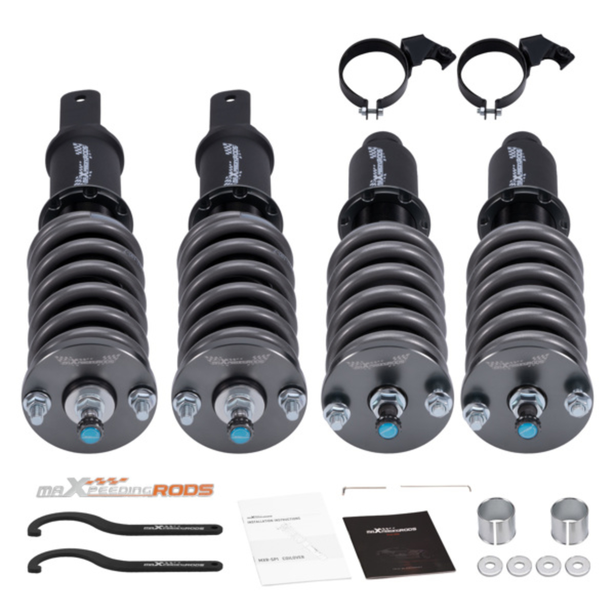 CHNGQN NEW COT7 Coilovers Shocks For Honda Civic 19922000 Integra 1994